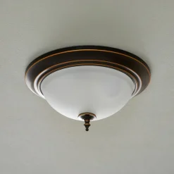 Westinghouse Harwell loftlampe, bronze