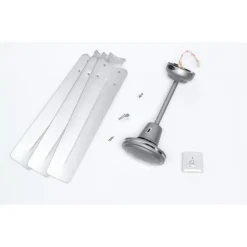 Westinghouse loftventilator Industrial sølv lydløs 142 cm