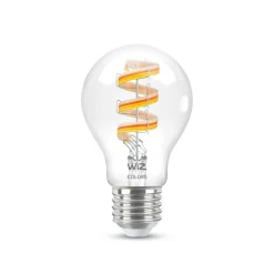 WiZ A60 LED-filamentpære WiFi E27 6,3 W RGBW