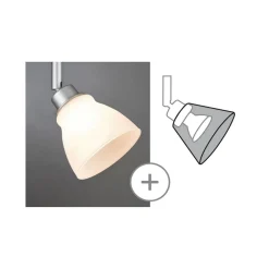 Wolbi glasskærm i hvidt