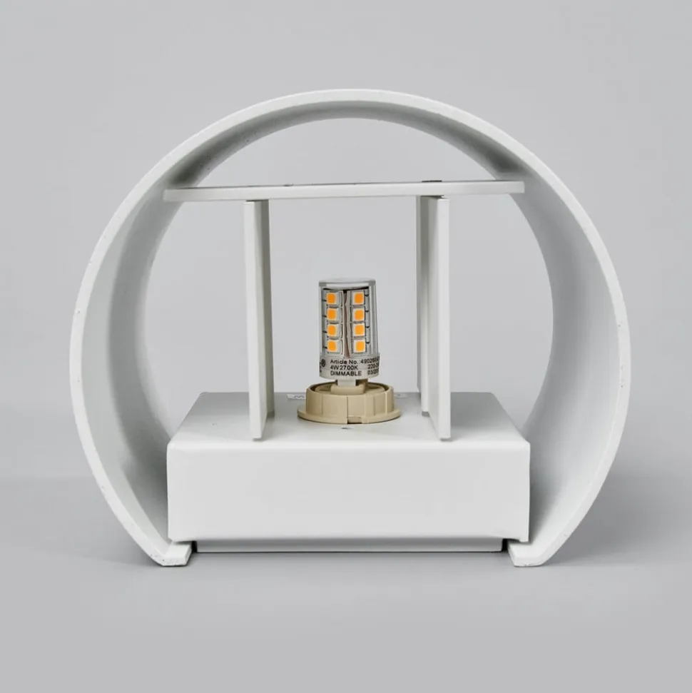 Xio LED-væglampe, bredde 13 cm, hvid