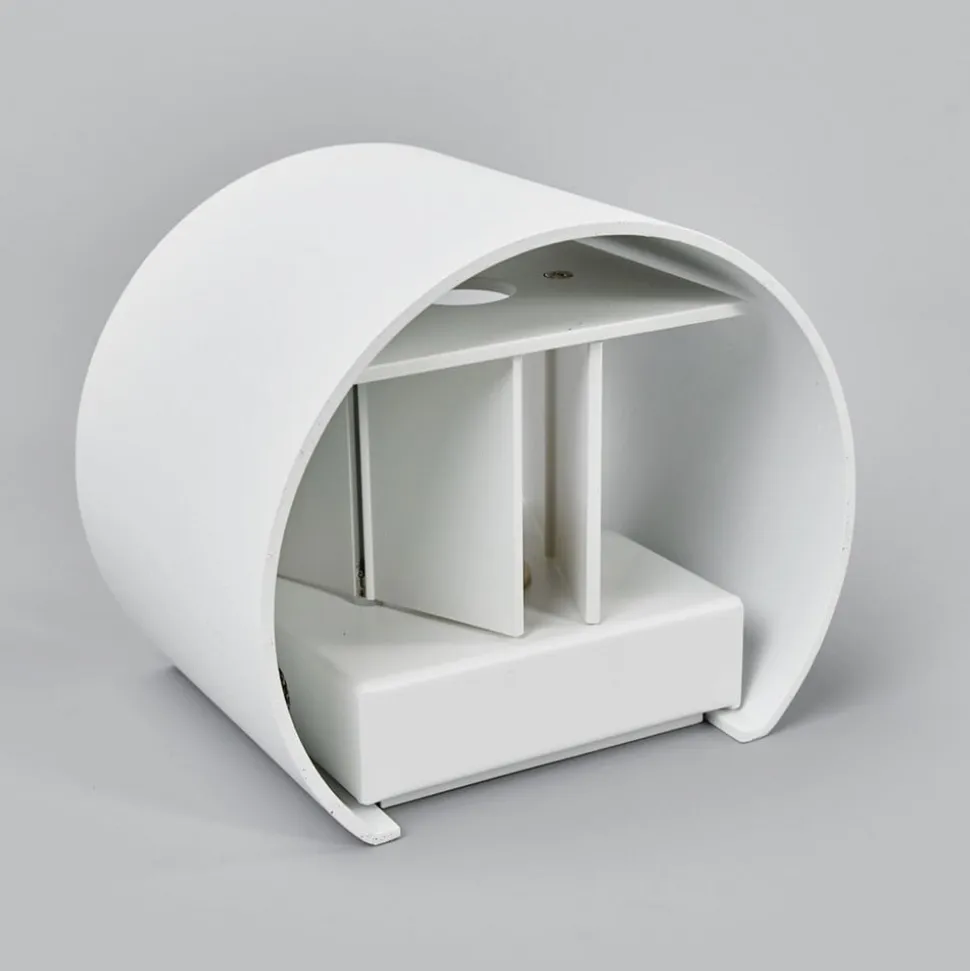 Xio LED-væglampe, bredde 13 cm, hvid