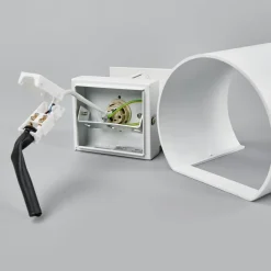 Xio LED-væglampe, bredde 13 cm, hvid