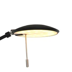 Zenith LED-gulvlampe, læselampe, CCT, metal, sort