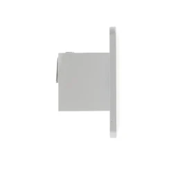 Zig Zag LED-væglampe hvid, bredde 29 cm