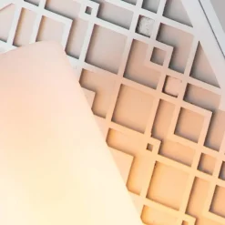 Ziggy væglampe, sølv