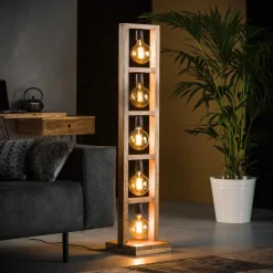 Zillerbach gulvlampe, højde 135 cm, 5 lyskilder