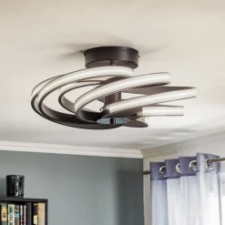 Zoya LED-loftslampe, sort