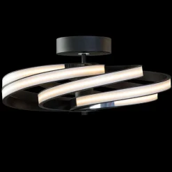 Zoya LED-loftslampe, sort