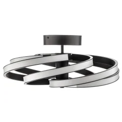 Zoya LED-loftslampe, sort